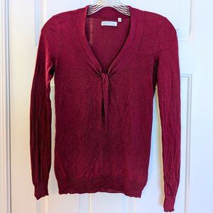 Martin + Osa Sweater Magenta Silk Cashmere Blend XS